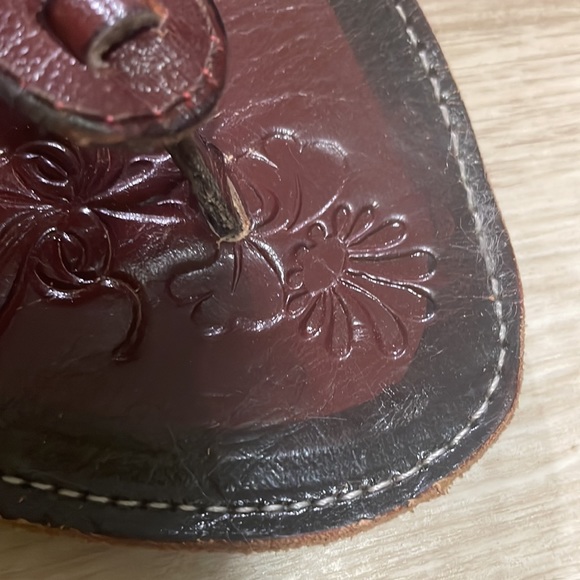 Custom made Mexican leather sandals - Picture 3 of 5